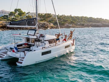 Catamaran Pussycat available for yacht charter in Croatia | Yacht4Less