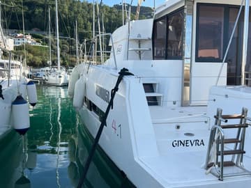 Best Price for a Catamaran Ginevra rental in Italy | Yacht4Less