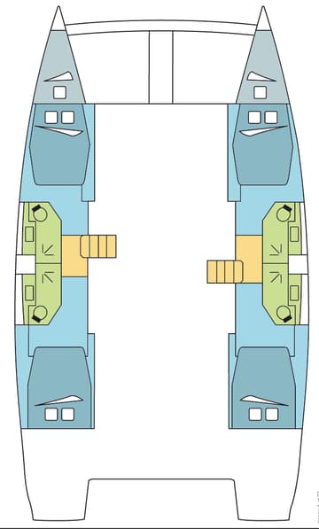 Best Price for a Catamaran Grande Amore rental in Croatia | Yacht4Less