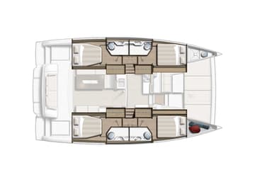 Best Price for a Catamaran Princess Evgenia rental in Greece | Yacht4Less