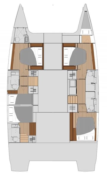 Best Price for a Catamaran Calypso rental in Italy | Yacht4Less
