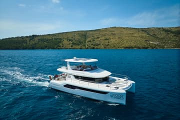 Power Catamaran Good Vibes available for yacht charter in Croatia | Yacht4Less