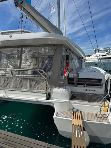 Catamaran Andorinha available for yacht charter in Croatia | Yacht4Less