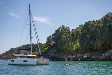 Catamaran Liberty available for yacht charter in Greece | Yacht4Less