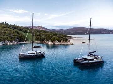 Catamaran Magnum Opus available for yacht charter in Greece | Yacht4Less
