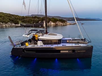 Catamaran Sol Invictus available for yacht charter in Greece | Yacht4Less