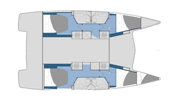 Best Price for a Catamaran Luna rental in Italy | Yacht4Less