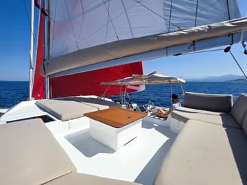 Catamaran Fugu II available for yacht charter in Greece | Yacht4Less