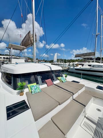 Catamaran Morale Compass available for yacht charter in BVI | Yacht4Less