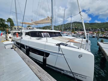 Catamaran Irish Exit charter rental in USVI | Yacht4Less