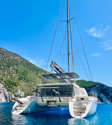 Catamaran Infinity available for yacht charter in Greece | Yacht4Less