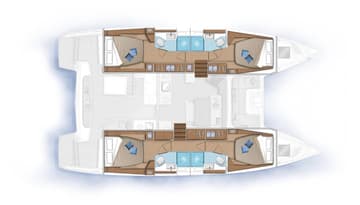 Best Price for a Catamaran No Limit II rental in Croatia | Yacht4Less
