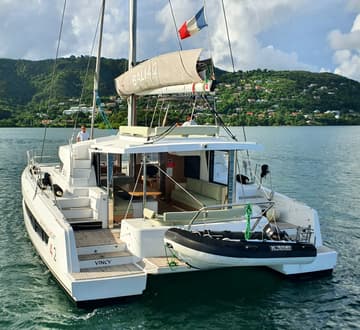 Catamaran Vincy charter rental in France | Yacht4Less