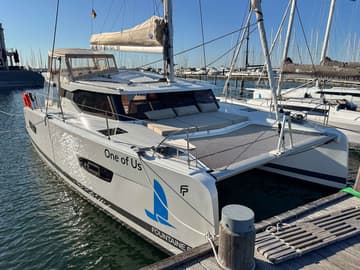Catamaran One of Us available for yacht charter in Germany | Yacht4Less
