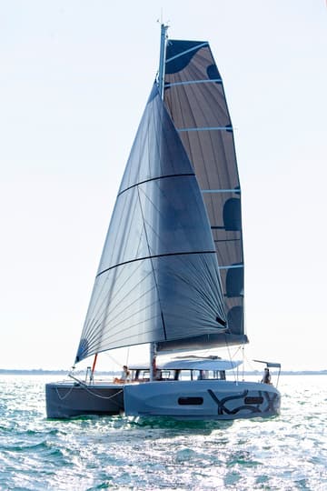 Best Price for a Catamaran The Nauti Salesman rental in Bahamas | Yacht4Less
