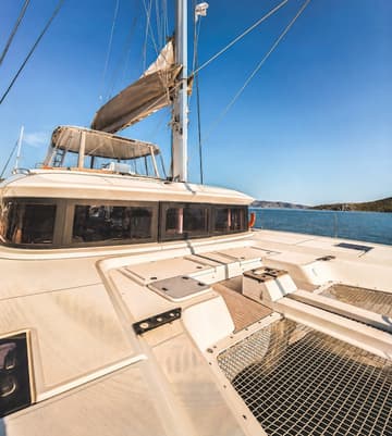 Catamaran Alpha available for yacht charter in Greece | Yacht4Less
