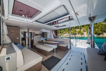 Catamaran Tiche available for yacht charter in Italy | Yacht4Less
