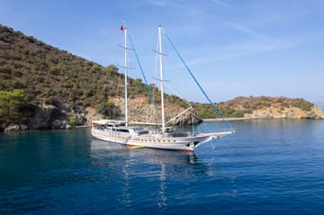 Gulet Prenses Lila available for yacht charter in Turkey | Yacht4Less