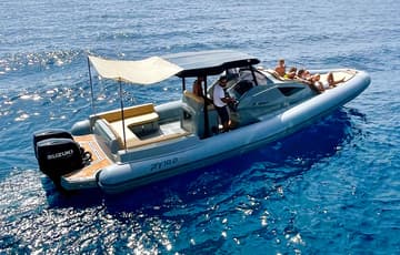 Best Price for a Rib Black Shark rental in Italy | Yacht4Less