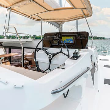 Catamaran Selah Vie available for yacht charter in USVI | Yacht4Less