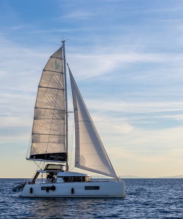 Catamaran L'Avventura charter rental in Greece | Yacht4Less