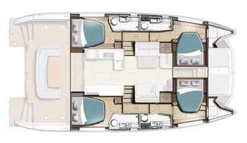 Best Price for a Power Catamaran Sora rental in Turkey | Yacht4Less