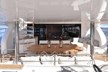 Power Catamaran Clouds available for yacht charter in Croatia | Yacht4Less