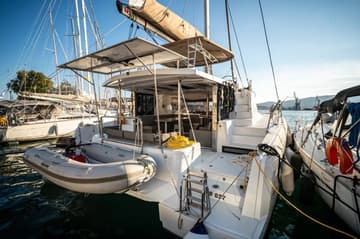 Catamaran Silver IX charter rental in Greece | Yacht4Less