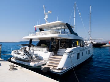 Best Price for a Power Catamaran Shireen rental in Croatia | Yacht4Less