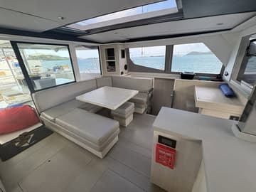 Catamaran Sealma available for yacht charter in Caribbean | Yacht4Less