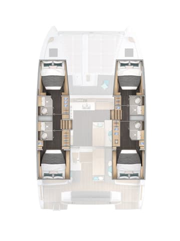 Best Price for a Catamaran Bubble Trouble rental in BVI | Yacht4Less