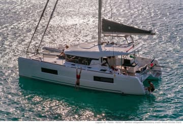 Catamaran Pussycat available for yacht charter in Seychelles | Yacht4Less