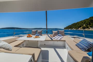 Catamaran Aldebaran available for yacht charter in Seychelles | Yacht4Less