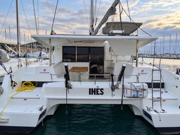 Catamaran Ines available for yacht charter in Italy | Yacht4Less