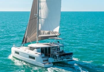 Catamaran AEGIS available for yacht charter in Greece | Yacht4Less