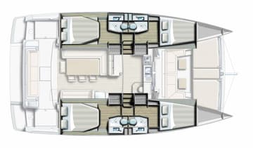 Best Price for a Catamaran Crystal Waters rental in Greece | Yacht4Less