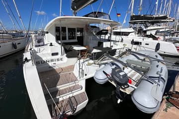 Catamaran Sunrise available for yacht charter in Spain | Yacht4Less