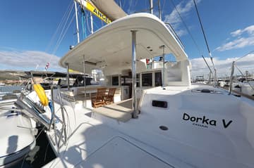 Catamaran Dorka V available for yacht charter in Croatia | Yacht4Less