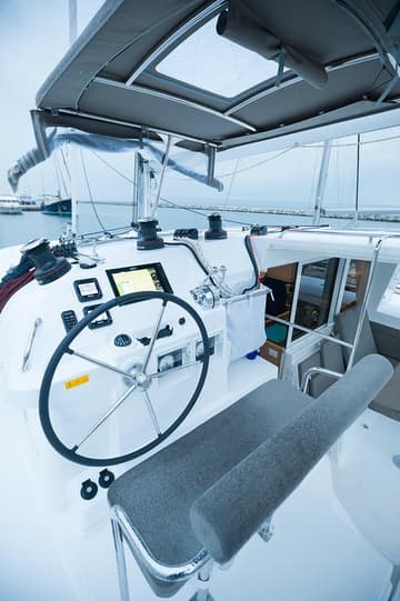 Catamaran Lady Dom available for yacht charter in Greece | Yacht4Less