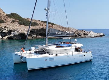 Catamaran Amelia available for yacht charter in Greece | Yacht4Less