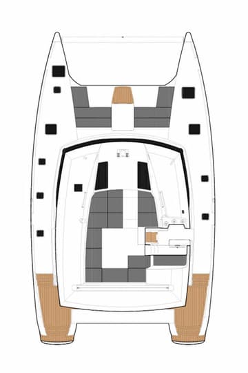 Catamaran Lingaro available for yacht charter in Greece | Yacht4Less