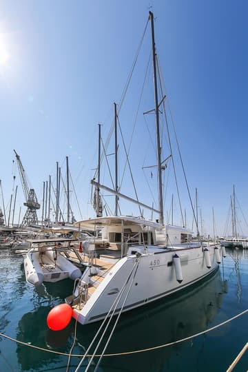 Best Price for a Catamaran Yara rental in Greece | Yacht4Less