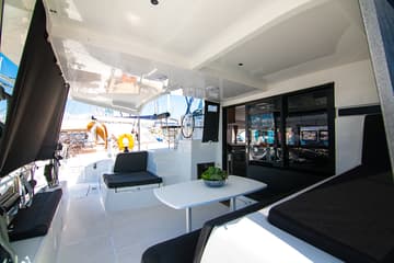 Best Price for a Catamaran Blue Trident rental in Greece | Yacht4Less