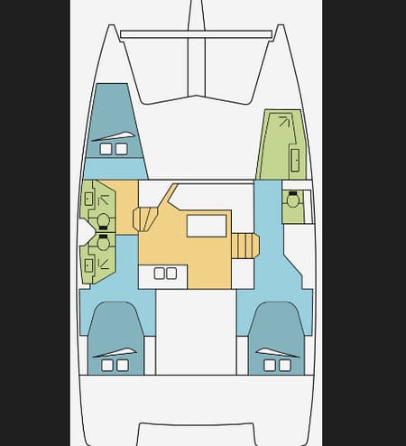 Charter Rental Catamaran Jaxnjoe com in BVI Layout | Yacht4Less