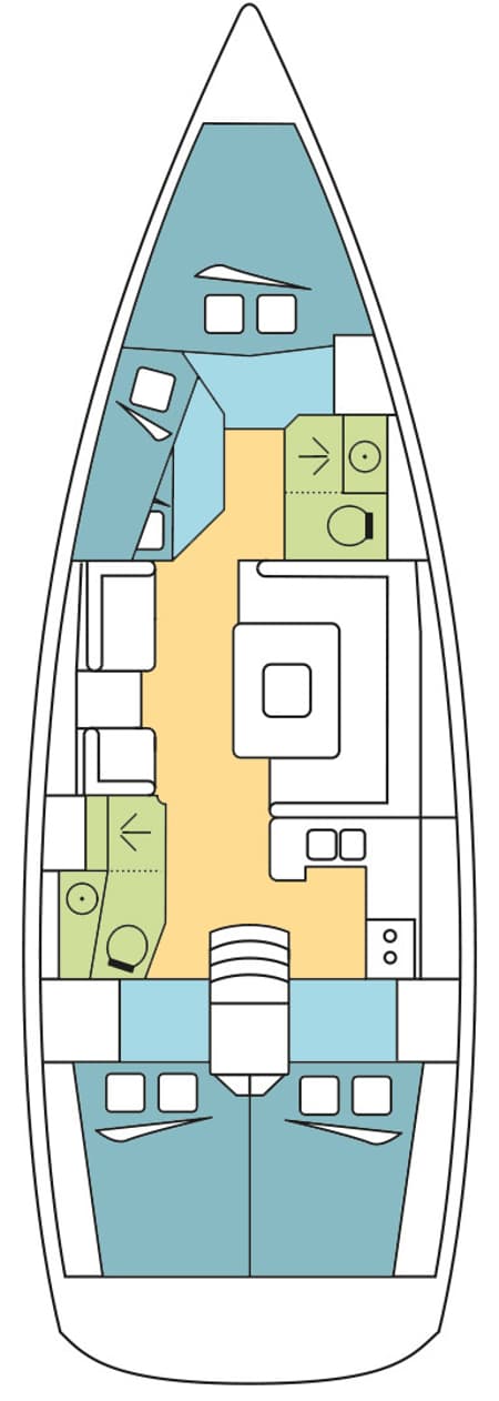 Charter Rental Sailboat VILDIUR  in Mexico Layout | Yacht4Less