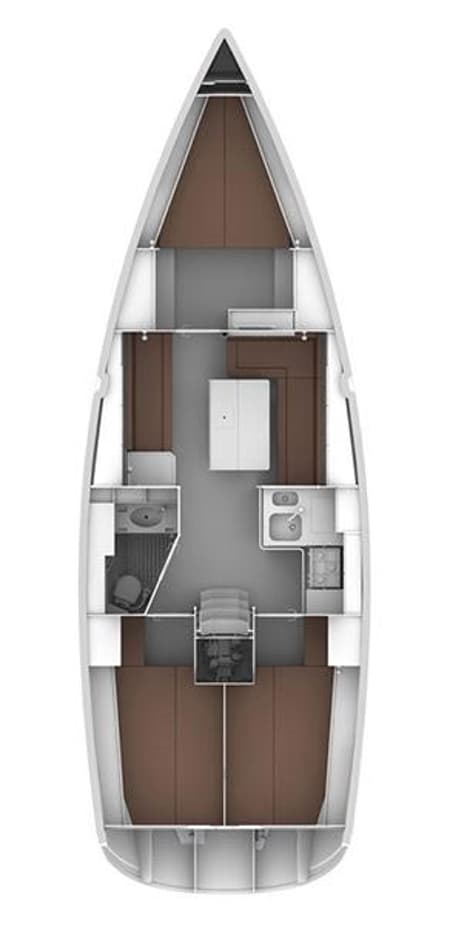 Charter Rental Sailboat Bluesbreaker in Netherlands Layout | Yacht4Less