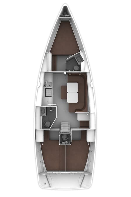 Charter Rental Sailboat MH 59 in Croatia Layout | Yacht4Less