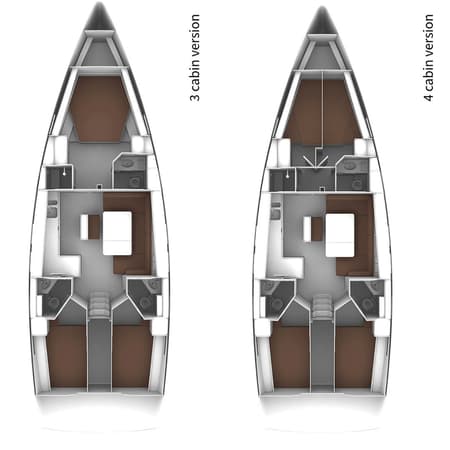 Charter Rental Sailboat Barcelona in Turkey Layout | Yacht4Less