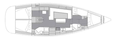 Charter Rental Sailboat Corgi in Italy Layout | Yacht4Less