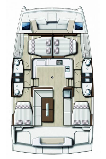 Charter Rental Catamaran Imy Austral_X in BVI Layout | Yacht4Less